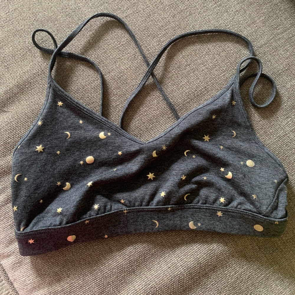 Sports Bra with cute star pattern